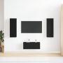 Conjunto de muebles para TV de 3 piezas montado en pared de