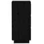 Sideboard 2 pcs solid black pine wood 32x34x75 cm by vidaXL, Sideboards - Ref: Foro24-813374, Price: 94,33 €, Discount: %