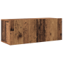 Conjunto de 4 Piezas de Armario para TV Montado en la Pared de Madera Antigua de , Muebles TV - Ref: Foro24-3393423, Precio: ...