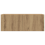 Conjunto de Gabinete de TV de 4 Piezas Montado en la Pared de Madera Elaborada en Roble Artesanal de , Muebles TV - Ref: Foro...