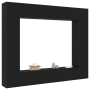 Conjunto de Gabinete para TV de 8 piezas de roble negro y madera elaborada de , Muebles TV - Ref: Foro24-3393454, Precio: 344...