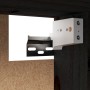 Solid black pine wood wall cabinet 80x30x35 cm by vidaXL, Shelves and shelves - Ref: Foro24-813463, Price: 64,32 €, Discount: %