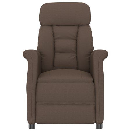 Sillón de masaje tela microfibra marrón | Foro24.es | Tu tienda online para hogar, jardín y más Foro24.es
