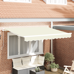 Tela de reemplazo de toldo para marco de 3x2 m Crema de , Toldos - Ref: Foro24-42000387, Precio: 27,65 €, Descuento: %