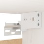 Hängeschrank aus massivem Kiefernholz weiß 30x30x100 cm von vidaXL, Regale und Regale - Ref: Foro24-813507, Preis: 73,28 €, R...