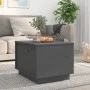 Couchtisch aus massivem grauem Kiefernholz, 40 x 50 x 35 cm von vidaXL, Couchtisch - Ref: Foro24-813412, Preis: 69,56 €, Raba...