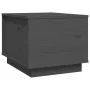 Couchtisch aus massivem grauem Kiefernholz, 40 x 50 x 35 cm von vidaXL, Couchtisch - Ref: Foro24-813412, Preis: 69,56 €, Raba...