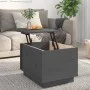 Couchtisch aus massivem grauem Kiefernholz, 40 x 50 x 35 cm von vidaXL, Couchtisch - Ref: Foro24-813412, Preis: 69,56 €, Raba...