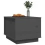 Couchtisch aus massivem grauem Kiefernholz, 40 x 50 x 35 cm von vidaXL, Couchtisch - Ref: Foro24-813412, Preis: 69,56 €, Raba...