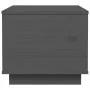 Solid gray pine wood coffee table 40x50x35 cm by vidaXL, Coffee table - Ref: Foro24-813412, Price: 69,56 €, Discount: %