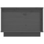 Mesa de centro de madera maciza de pino gris 40x50x35 cm de vidaXL, Mesas de centro - Ref: Foro24-813412, Precio: 70,35 €, De...