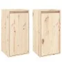 Wandschrank 2 Stück Massivholz Kiefer 30x30x60 cm von vidaXL, Regale und Regale - Ref: Foro24-813486, Preis: 81,64 €, Rabatt: %