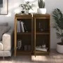 Sideboard 2 Stück massives honigbraunes Kiefernholz 31,5x34x75 cm von vidaXL, Sideboards - Ref: Foro24-813357, Preis: 61,52 €...