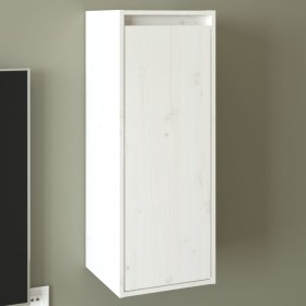 Massiver Wandschrank aus weißem Kiefernholz, 30 x 30 x 80 cm von vidaXL, Regale und Regale - Ref: Foro24-813497, Preis: 52,60...