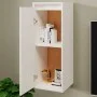 Massiver Wandschrank aus weißem Kiefernholz, 30 x 30 x 80 cm von vidaXL, Regale und Regale - Ref: Foro24-813497, Preis: 51,93...