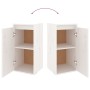 Massiver Wandschrank aus weißem Kiefernholz, 30 x 30 x 60 cm von vidaXL, Regale und Regale - Ref: Foro24-813487, Preis: 51,22...