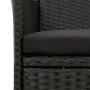 3-piece garden dining set with black PE rattan cushions by vidaXL, Garden sets - Ref: Foro24-3094865, Price: 264,19 €, Discou...