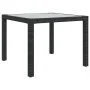 3-piece garden dining set with black PE rattan cushions by vidaXL, Garden sets - Ref: Foro24-3094865, Price: 264,19 €, Discou...