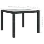 3-piece garden dining set with black PE rattan cushions by vidaXL, Garden sets - Ref: Foro24-3094865, Price: 264,19 €, Discou...