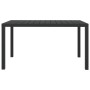 5-teiliges Gartenmöbel-Set mit schwarzen synthetischen Rattankissen von vidaXL, Gartensets - Ref: Foro24-3095011, Preis: 414,...
