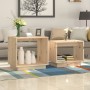 Stackable coffee tables 2 units solid pine wood by vidaXL, Coffee table - Ref: Foro24-813525, Price: 37,32 €, Discount: %