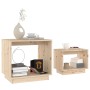 Stackable coffee tables 2 units solid pine wood by vidaXL, Coffee table - Ref: Foro24-813525, Price: 37,32 €, Discount: %