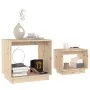 Stackable coffee tables 2 units solid pine wood by vidaXL, Coffee table - Ref: Foro24-813525, Price: 36,98 €, Discount: %