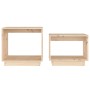 Stackable coffee tables 2 units solid pine wood by vidaXL, Coffee table - Ref: Foro24-813525, Price: 37,32 €, Discount: %