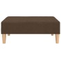 Fußhocker aus braunem Stoff, 78 x 56 x 32 cm von vidaXL, Osmanen - Ref: Foro24-337678, Preis: 60,28 €, Rabatt: %