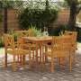 Conjunto de comedor de 5 piezas en madera maciza de acacia de , Mesas de jardín - Ref: Foro24-3375657, Precio: 375,38 €, Desc...