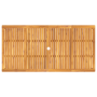 Sillas de jardín 2 pcs 56x56x90 cm de madera maciza de acacia