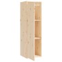 Wandschrank 2 Einheiten aus massivem Kiefernholz 30x30x100 cm von vidaXL, Regale und Regale - Ref: Foro24-813506, Preis: 133,...