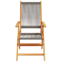 Set de comedor de jardín 7 pzas madera acacia y ratán PE gris | Foro24.es | Tu tienda online para hogar, jardín y más Foro24.es