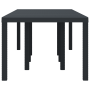 Mesa de Jardín Antracita  250x100x73 cm Ratan Sintético | Foro24.es | Tu tienda online para hogar, jardín y más Foro24.es