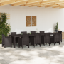 Mesa de Jardín  Marrón 350x100x73 cm Polí Ratan | Foro24.es | Tu tienda online para hogar, jardín y más Foro24.es