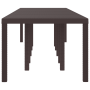 Mesa de Jardín  Marrón 350x100x73 cm Polí Ratan | Foro24.es | Tu tienda online para hogar, jardín y más Foro24.es