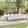 Mesa de Jardín  Blanca 400x100x73 cm de Poliéster | Foro24.es | Tu tienda online para hogar, jardín y más Foro24.es