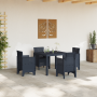 Conjunto de Comedor de Jardín de 5 Piezas Anthracite Poly Rattan | Foro24.es | Tu tienda online para hogar, jardín y más Foro24.es