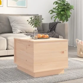 Mesa de centro de madera maciza de pino 40x50x35 cm de vidaXL, Mesas de centro - Ref: Foro24-813410, Precio: 67,42 €, Descuen...