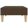 Fußhocker aus braunem Stoff, 78 x 56 x 32 cm von vidaXL, Osmanen - Ref: Foro24-337678, Preis: 60,28 €, Rabatt: %