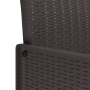 Juego de Comedor de Jardín de 7 Piezas con Cojines Marrón Poly Rattan | Foro24.es | Tu tienda online para hogar, jardín y más Foro24.es
