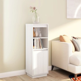 High sideboard made of solid pine wood bench 37x34x110 cm by vidaXL, Sideboards - Ref: Foro24-813516, Price: 80,44 €, Discoun...