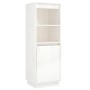 Aparador alto de madera maciza de pino banco 37x34x110 cm de vidaXL, Aparadores - Ref: Foro24-813516, Precio: 80,48 €, Descue...