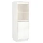 Aparador alto de madera maciza de pino banco 37x34x110 cm de vidaXL, Aparadores - Ref: Foro24-813516, Precio: 79,41 €, Descue...