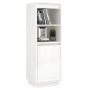Aparador alto de madera maciza de pino banco 37x34x110 cm de vidaXL, Aparadores - Ref: Foro24-813516, Precio: 80,48 €, Descue...