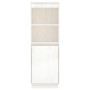 Aparador alto de madera maciza de pino banco 37x34x110 cm de vidaXL, Aparadores - Ref: Foro24-813516, Precio: 80,48 €, Descue...