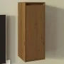Wandschrank aus massivem Kiefernholz in Honigbraun, 30 x 30 x 80 cm von vidaXL, Regale und Regale - Ref: Foro24-813501, Preis...