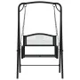 Schaukelbank aus schwarzem Stahl, 124 cm von vidaXL, Gartenbänke - Ref: Foro24-318832, Preis: 221,81 €, Rabatt: %