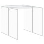 Gallinero con corral acero galvanizado gris 165x1067x181 cm de , Jaulas y habitáculos para animales pequeños - Ref: Foro24-31...