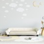 Sofá para niños de terciopelo crema 100x50x26 cm de , Mobiliario para bebés y niños pequeños - Ref: Foro24-3196399, Precio: 1...